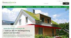 Desktop Screenshot of dachbegruenung24.de